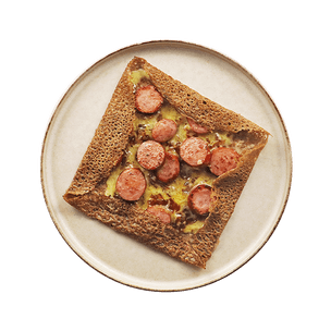 sausage-galette
