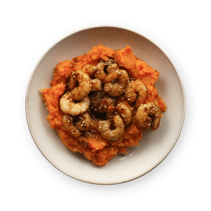 crevettes-au-miel-et-patate-douce