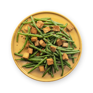 smoked-tofu-and-pan-fried-green-beans