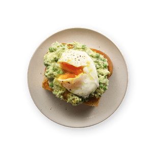 brunch-toast-with-avocado-peas-and-poached-egg