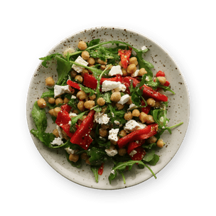 chickpea-and-roasted-pepper-salad