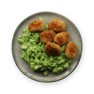 nuggets-veggie-et-puree-de-brocolis