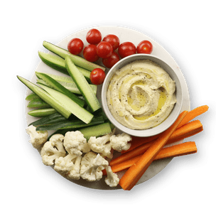 houmous-et-crudites