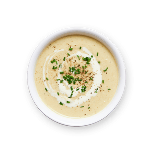 veloute-chou-fleur-poireaux-et-chevre-frais