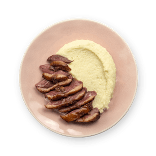 magret-de-canard-et-puree