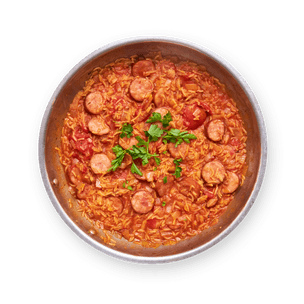 one-pan-saucisses-et-riz