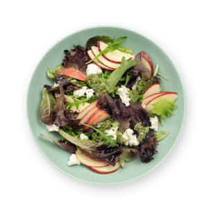 salade-pomme-pesto-persil-et-noix