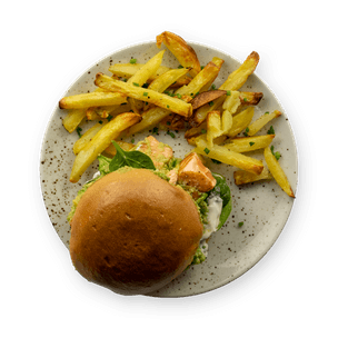 salmon-burger