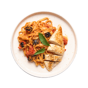 poulet-tomates-cerises-et-olives