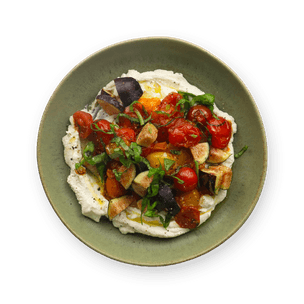 tomates-cerises-roties-figues-et-ricotta