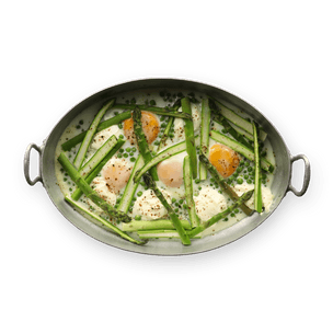 oeufs-cocotte-aux-asperges-et-petits-pois