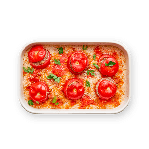 Lunch Box Pâtes Courgettes Lardons et Tomates