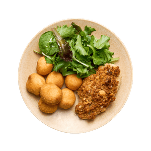 poulet-en-croute-de-noix-pommes-dauphines-et-salade