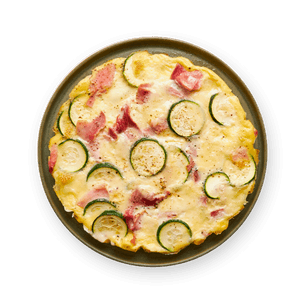 frittata-courgette-jambon-et-mozza