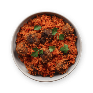 speedy-couscous-and-meatballs