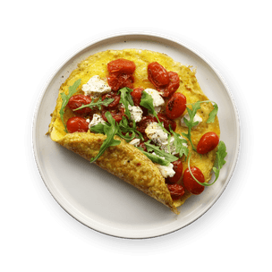 omelette-tomates-et-fromage-frais