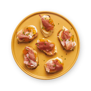 brie-and-ham-crostini