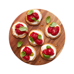 toast-ricotta-et-tomates-roties