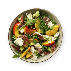 nectarine-cured-ham-and-mozzarella-salad