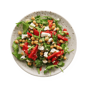 chickpea-and-roasted-pepper-salad