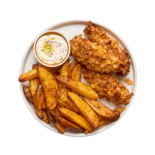 nuggets-de-poulet-et-potatoes-au-air-fryer