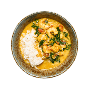 curry-de-crevettes-aux-epinards-et-riz