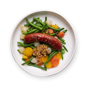 poelee-champetre-et-saucisse-fumee