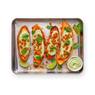 patate-douce-rotie-et-sauce-a-l-avocat