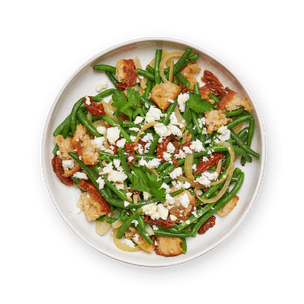 salade-haricots-verts-feta-et-croutons