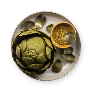 artichoke-with-vinaigrette-dressing