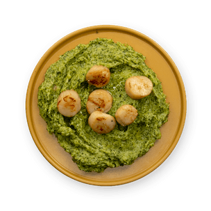 scallops-and-mashed-broccoli