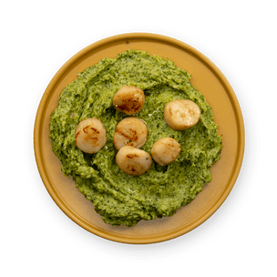 scallops-and-mashed-broccoli