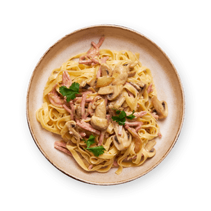 tagliatelles-jambon-et-champignons