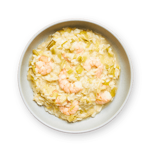 risotto-crevettes-parmesan-et-poireaux