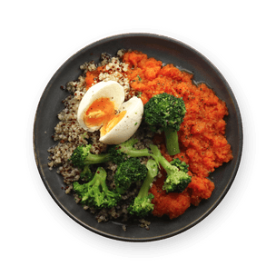 puree-de-carottes-oeuf-et-brocoli