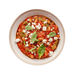 poelee-de-haricots-blancs-tomates-et-pesto