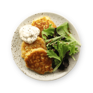 pancakes-de-mais-sauce-yaourt