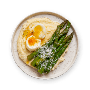 polenta-oeuf-et-asperges-grillees