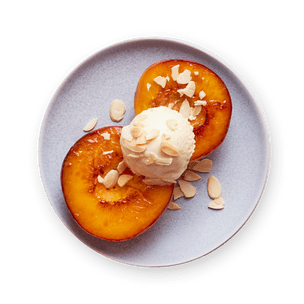 nectarine-rotie-et-glace-vanille