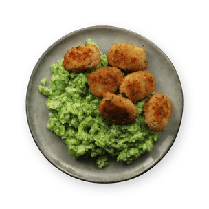 nuggets-and-mashed-broccoli