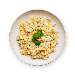 risotto-coquillettes-poireaux-et-fromage-frais