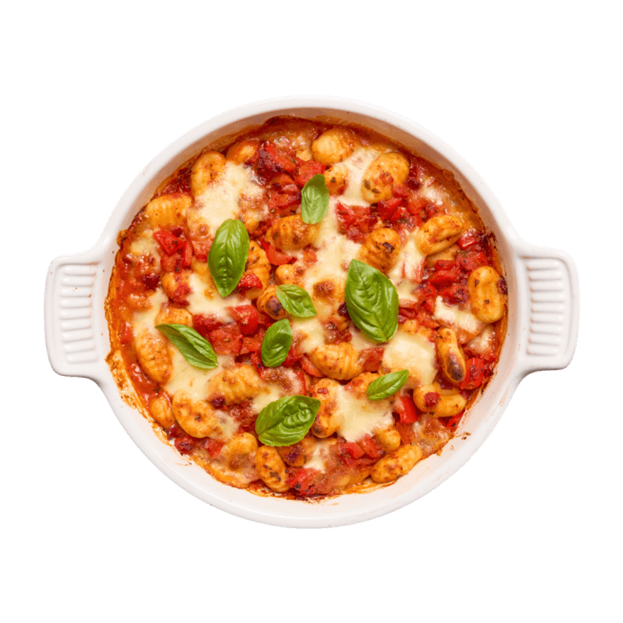 Gnocchi Casserole with Mozzarella