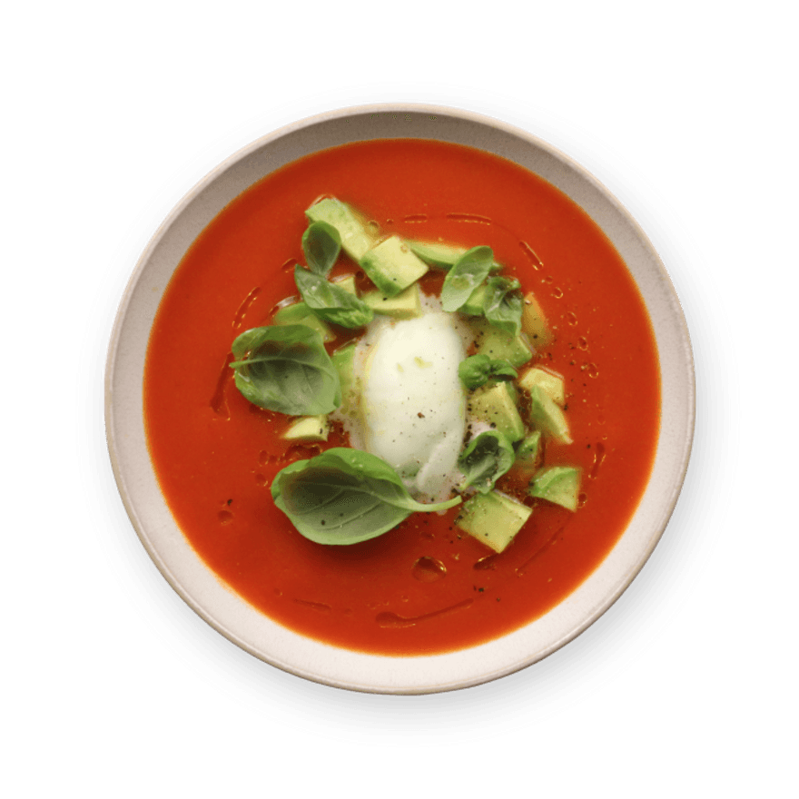 Gazpacho citron & avocat