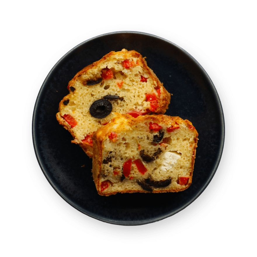 Bell Pepper, Feta & Olive Loaf