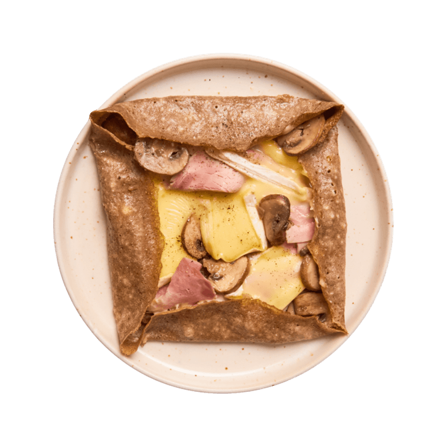Galette forestière au Pavé d'Affinois