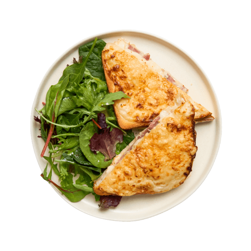 Croque-monsieur au jambon de Bayonne