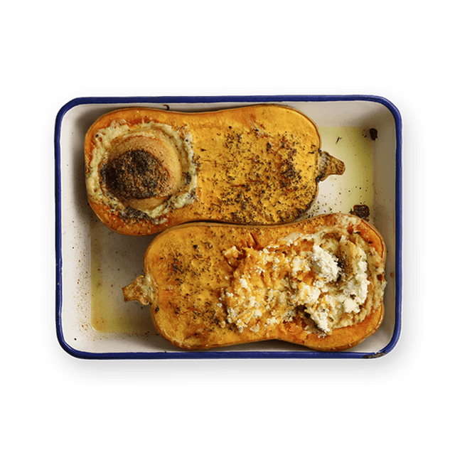 Jow Recette Butternut rôti au chèvre
