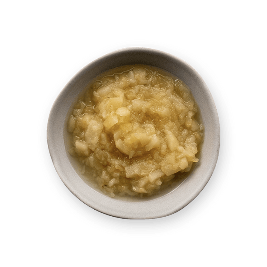Recipe : Compote de pommes maison (vanille, érable) - Goody
