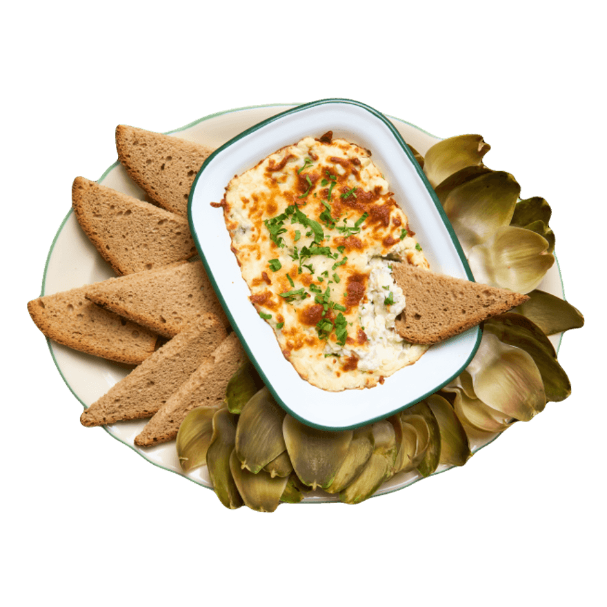 Dips d'artichaut & parmesan