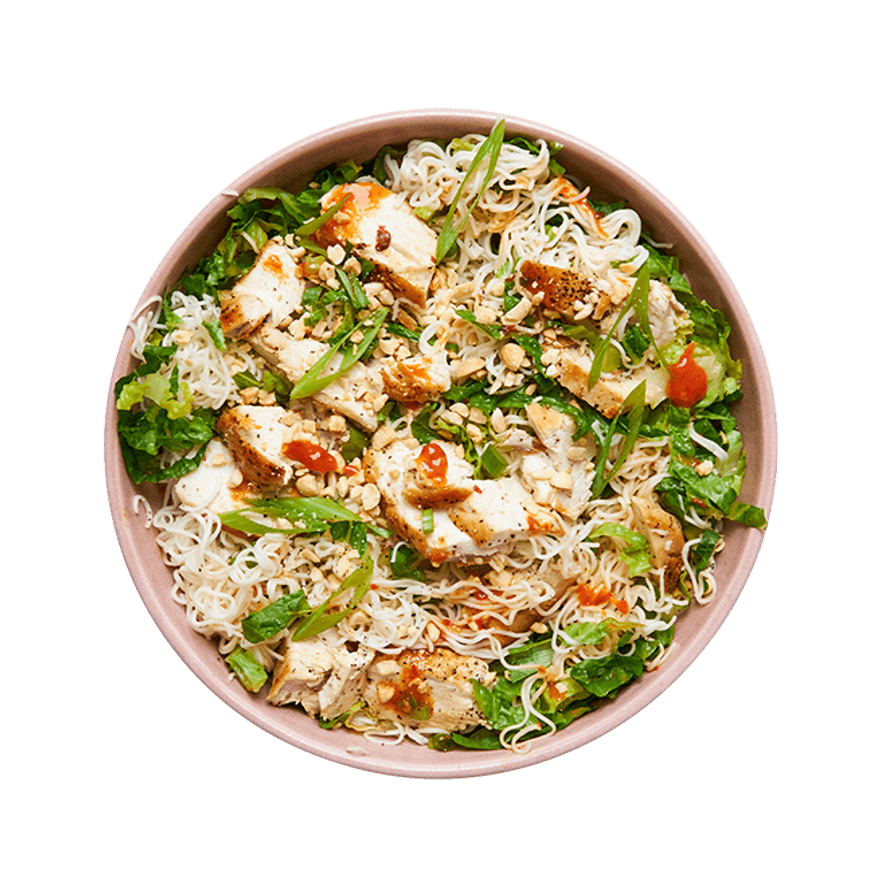 Salade de nouilles au poulet